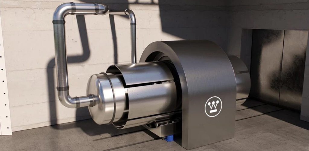 Westinghouse eVinci microreactor rendering. Photo courtesy Westinghouse.